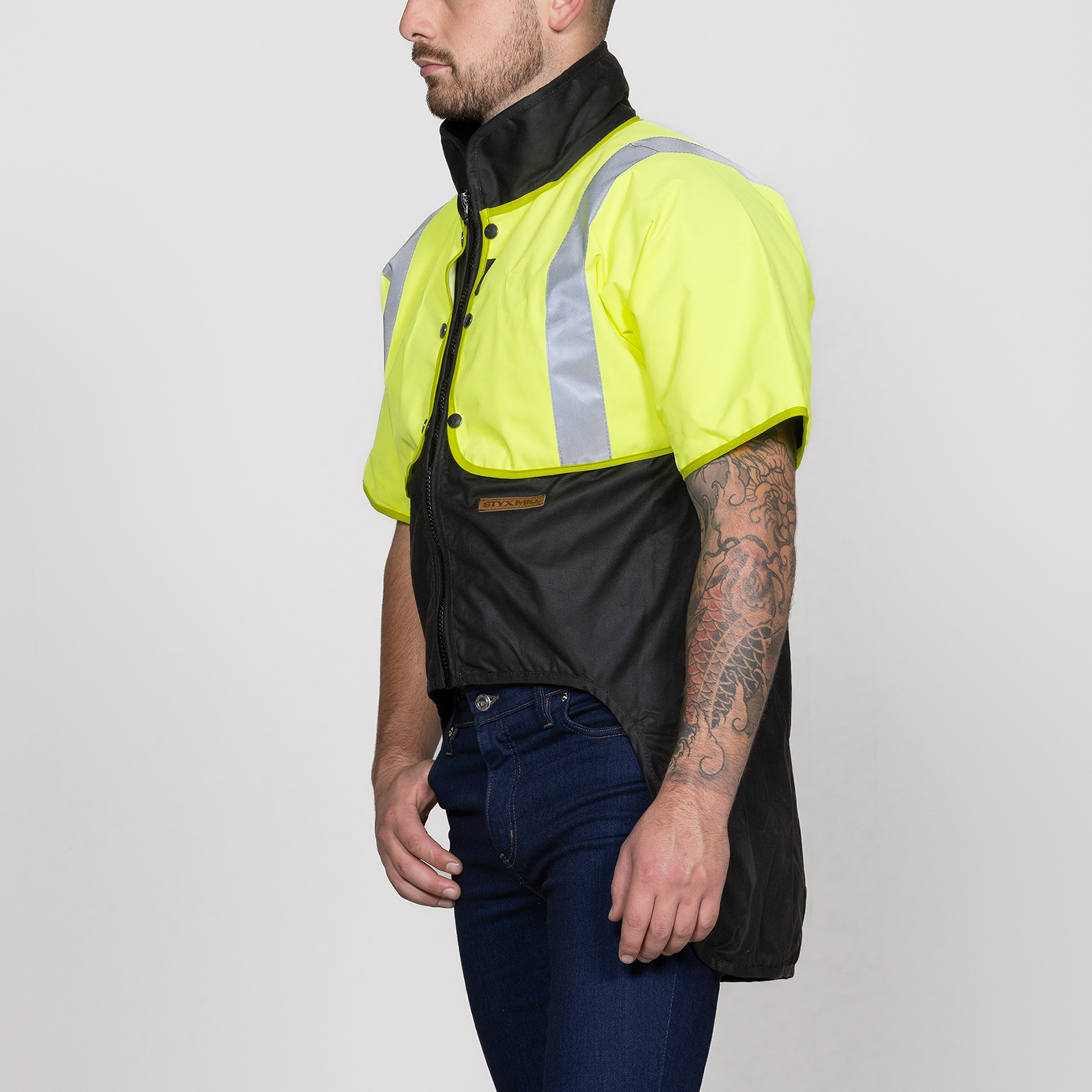 Reflect Detachable Jacket Cape