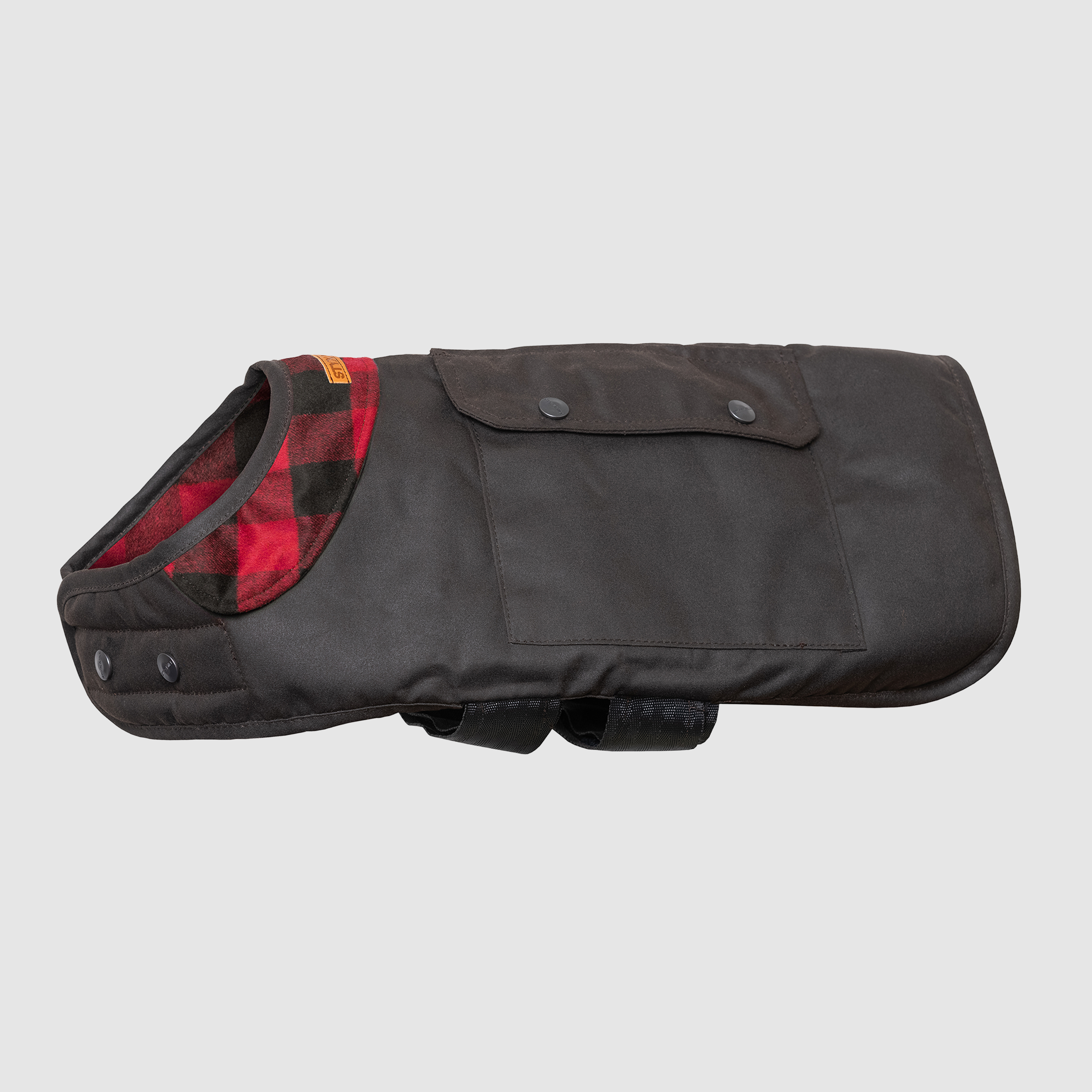 Oilskin Wool Province Dog Coat