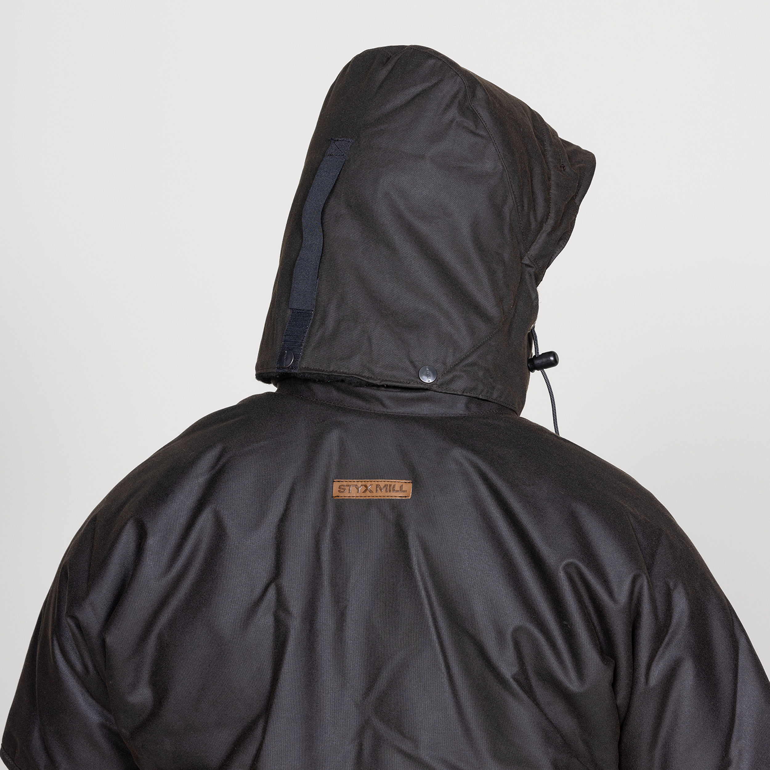 Oilskin Dome Attachable Lined Hood