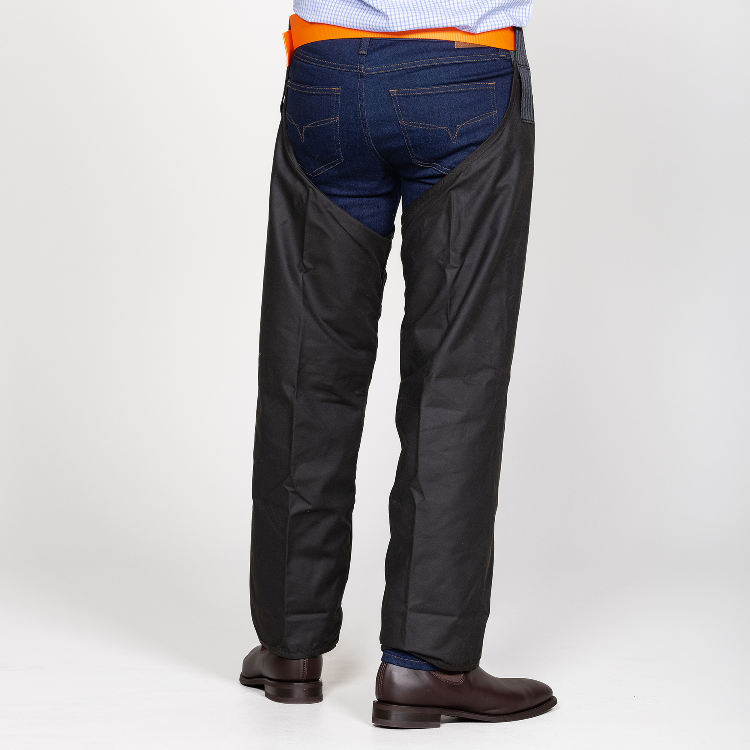Oilskin Brown Leggings