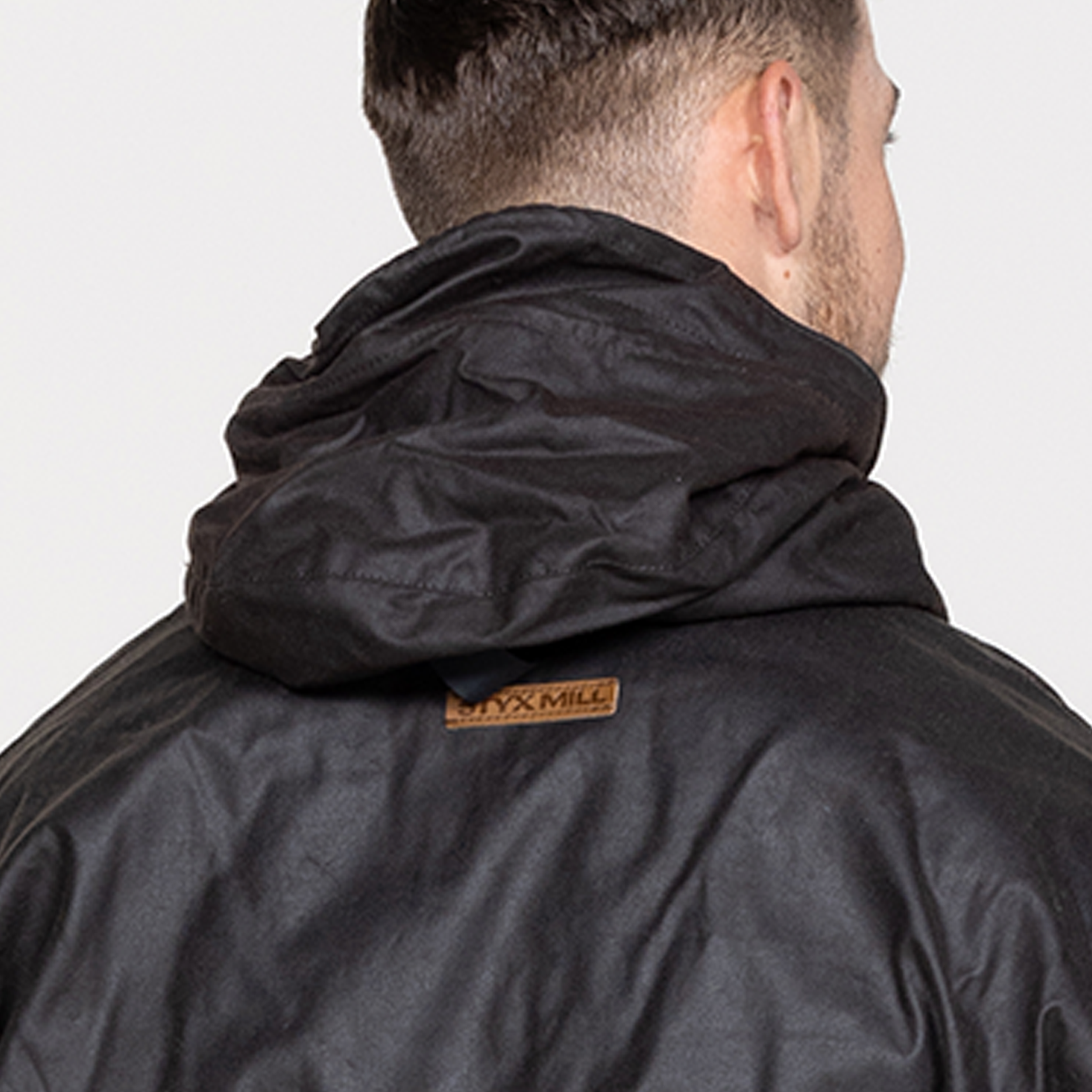 Oilskin Brown Lined Scope Pullover