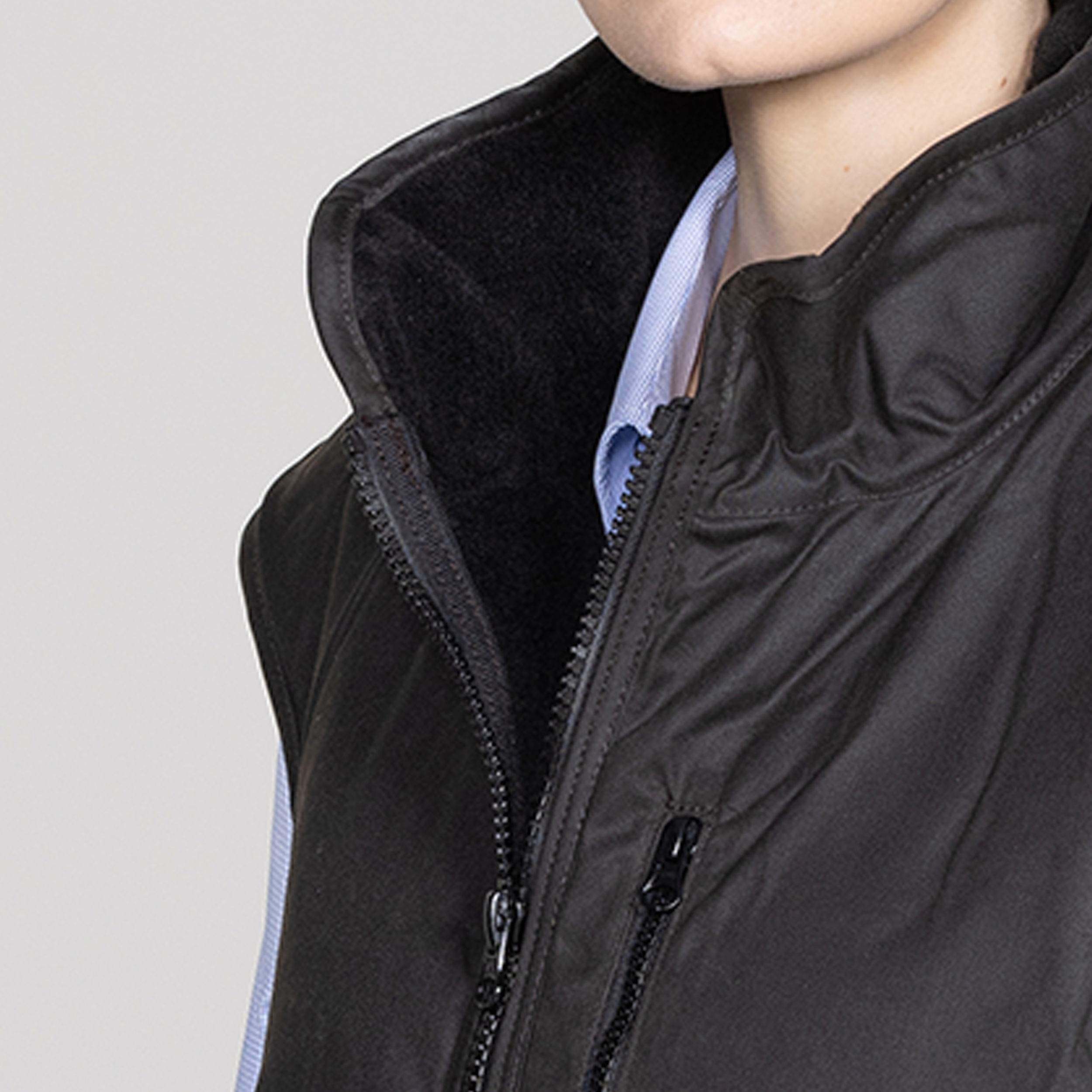 Oilskin Classic Fur Lined Vest