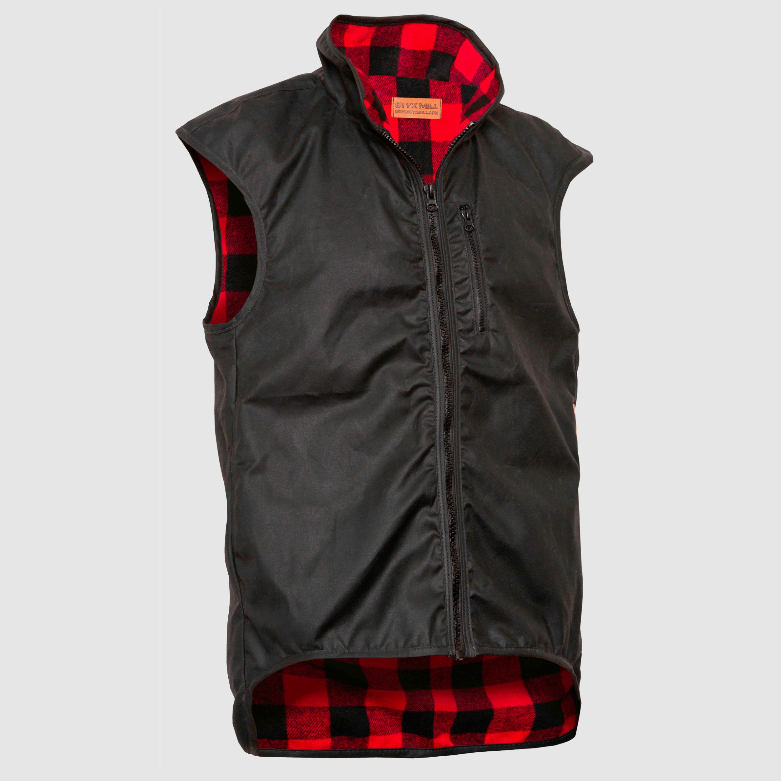 Oilskin Wool Lined Province Vest