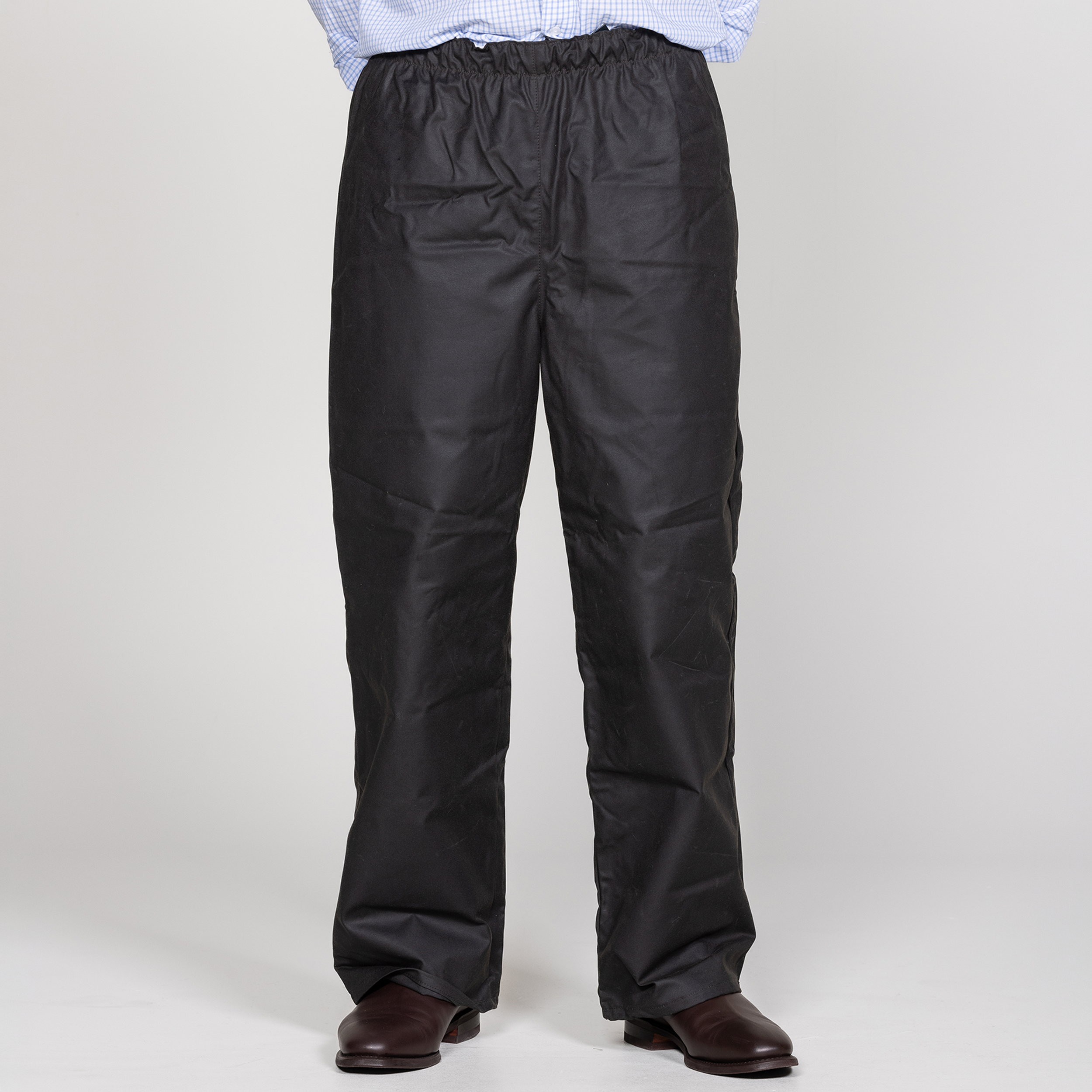 Oilskin Brown Trousers