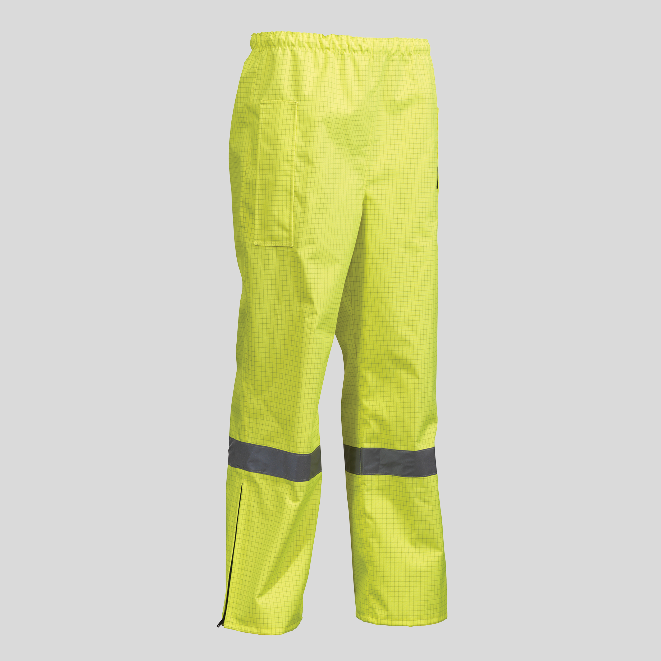 Breathable Wet Weather Antistatic FR Overtrousers Yellow