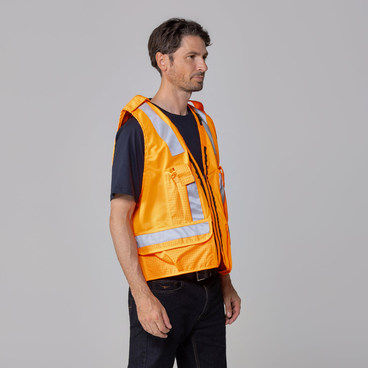 Hi Vis FR Antistatic Command Vest