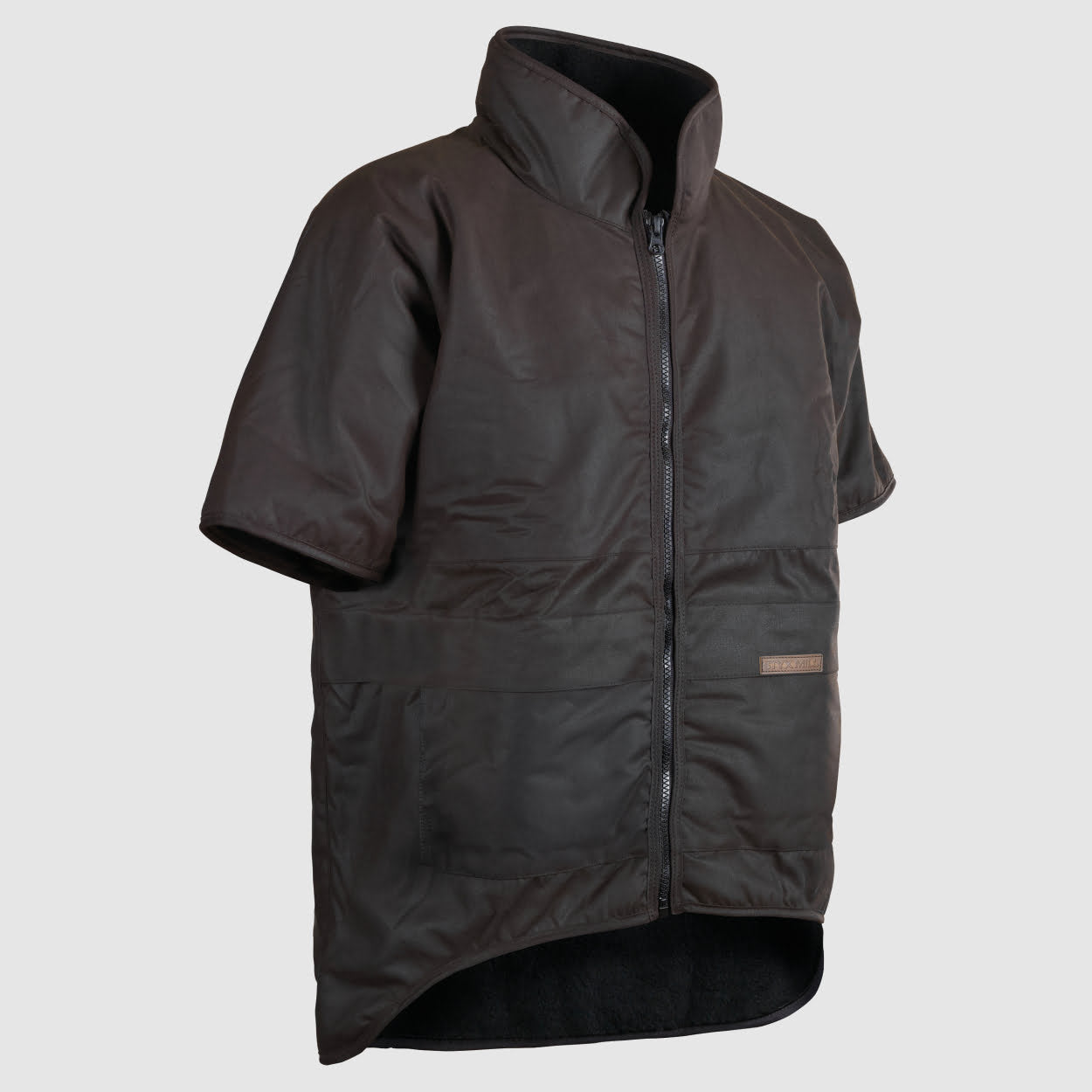 Oilskin Brown Short Sleeve Classic Jacket