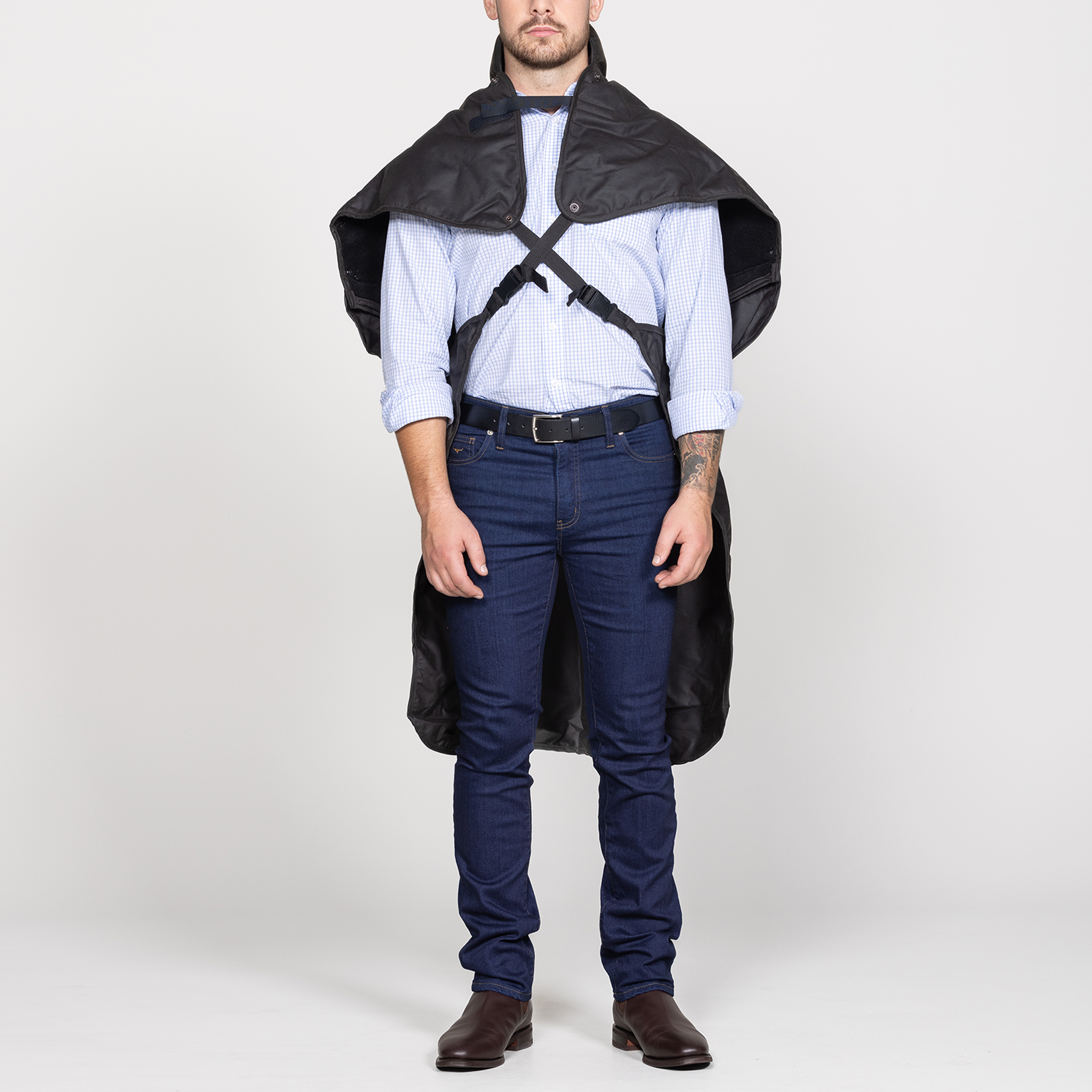 Oilskin Butterfly Cape