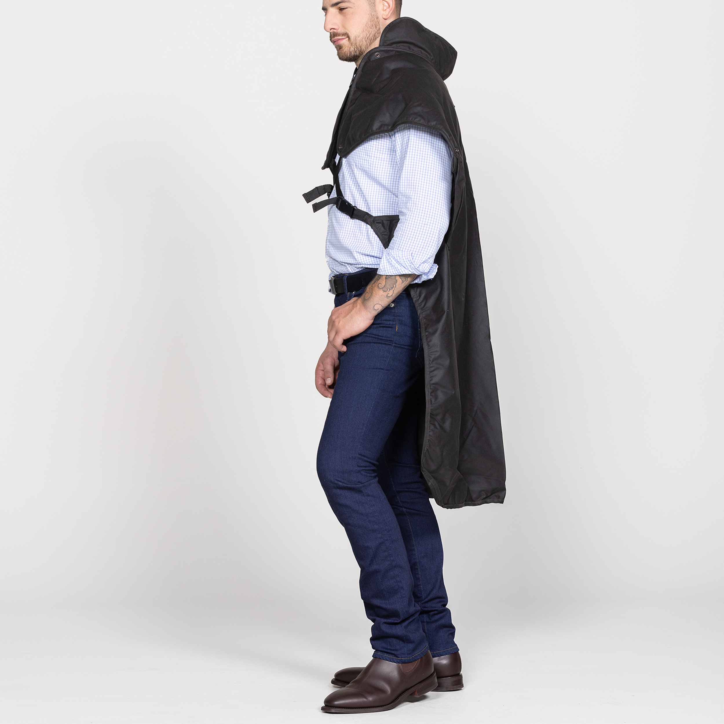 Oilskin Butterfly Cape