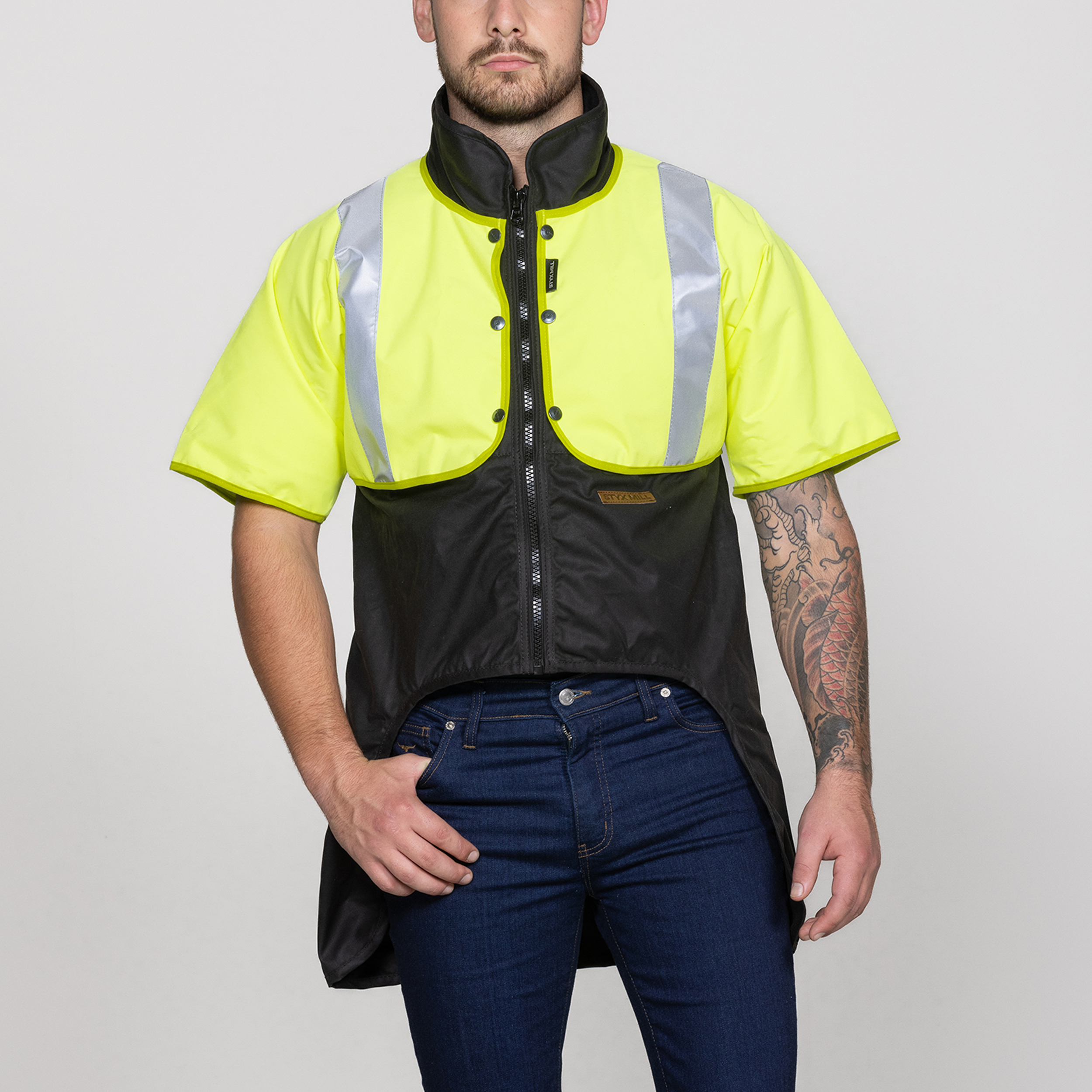 Reflect Detachable Jacket Cape