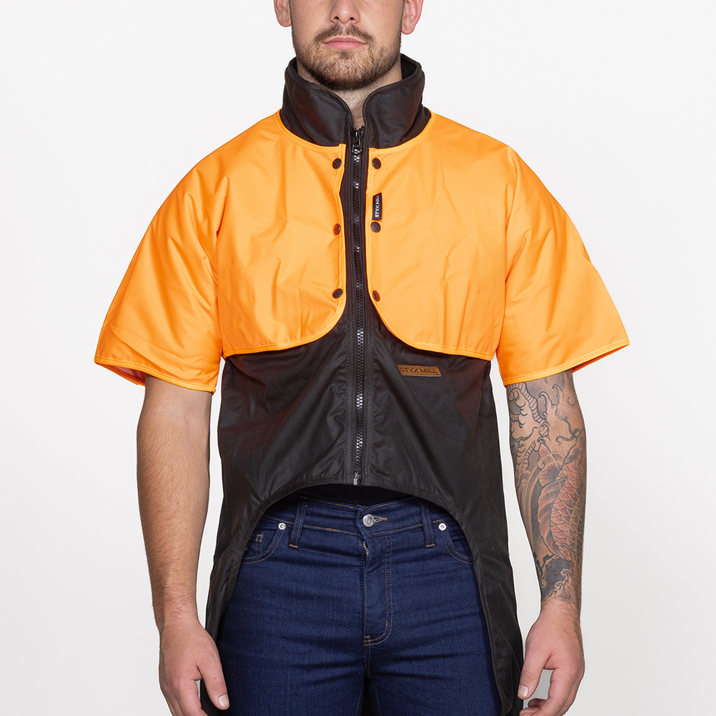 Detachable Jacket Cape
