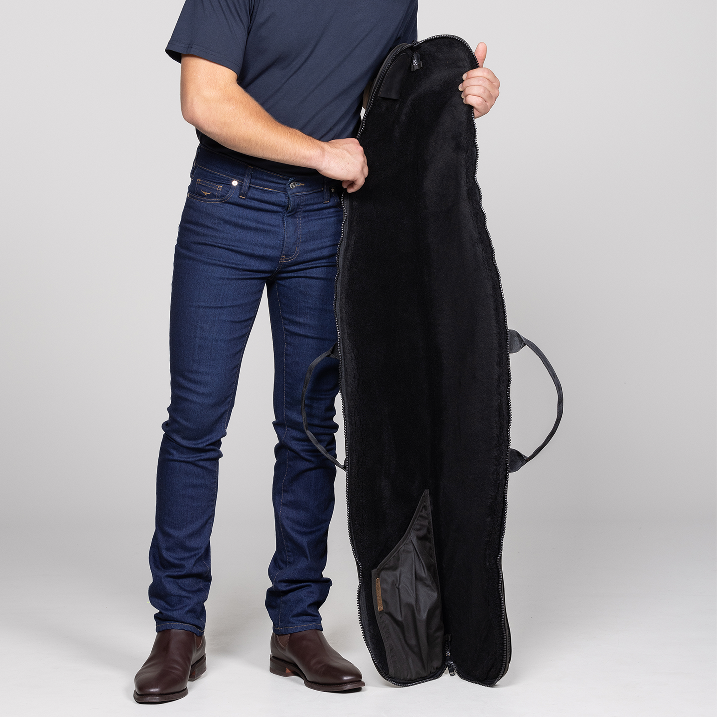 Oilskin Multi Pocket Gun Bag