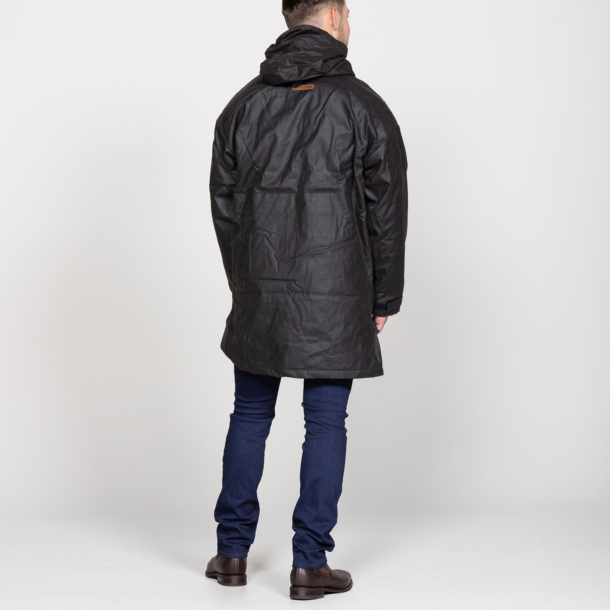 Oilskin Brown Lined Scope Pullover