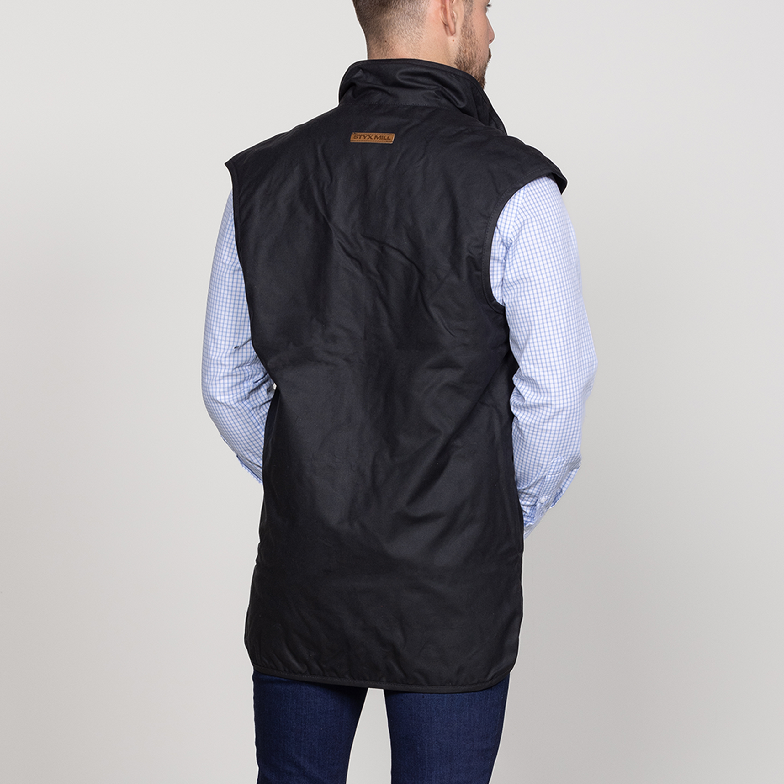 Oilskin Wool Lined Province Vest
