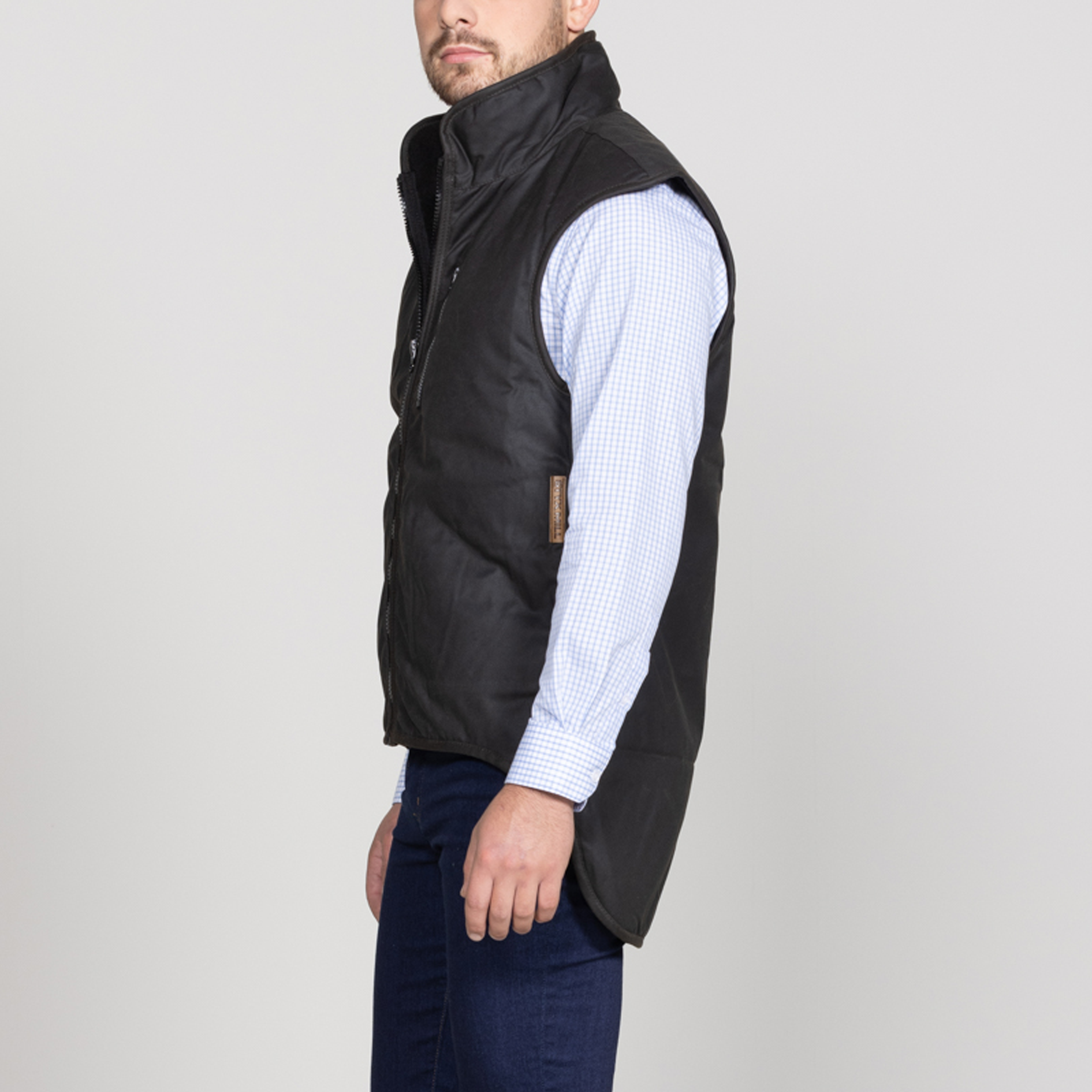 Oilskin Classic Fur Lined Vest
