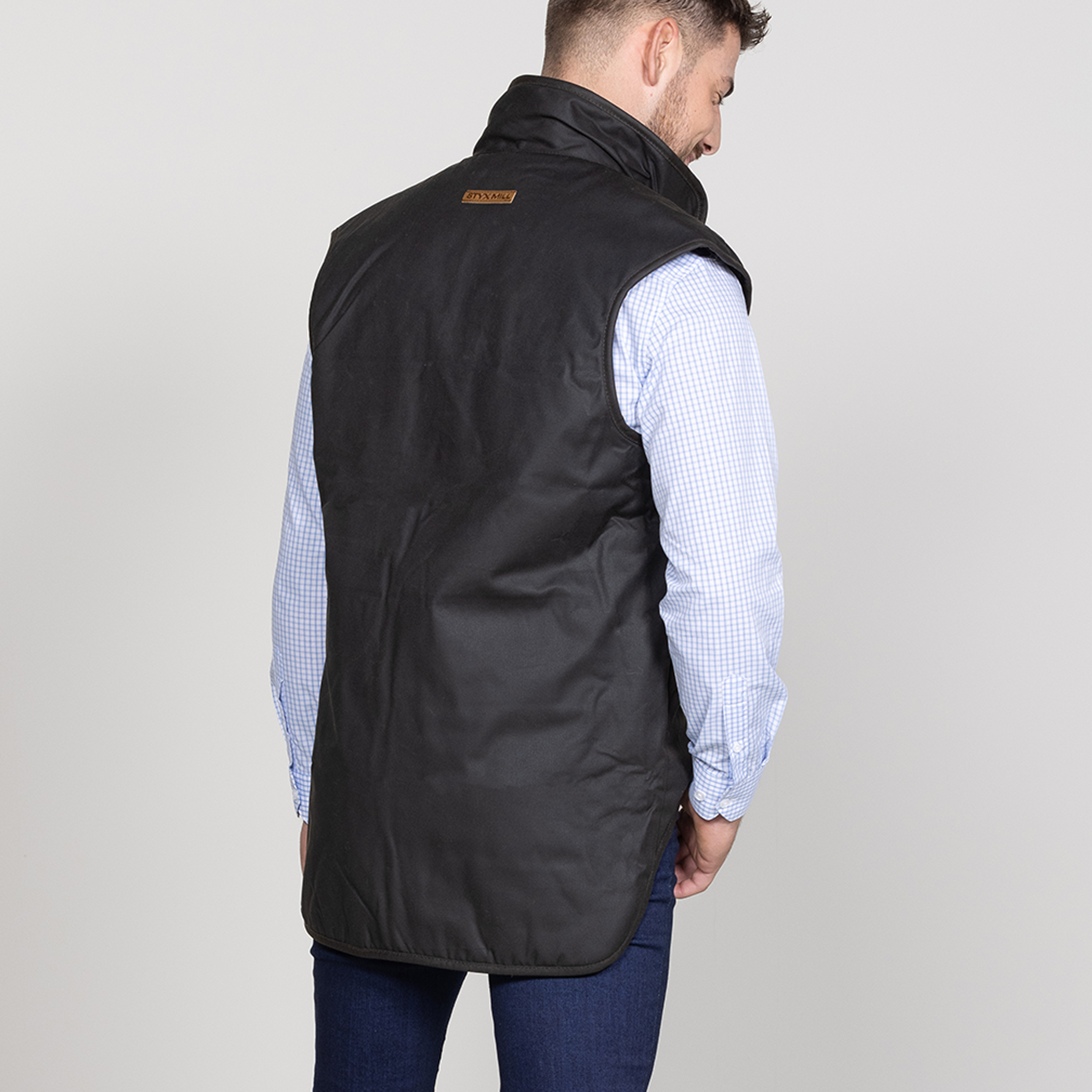 Oilskin Classic Fur Lined Vest