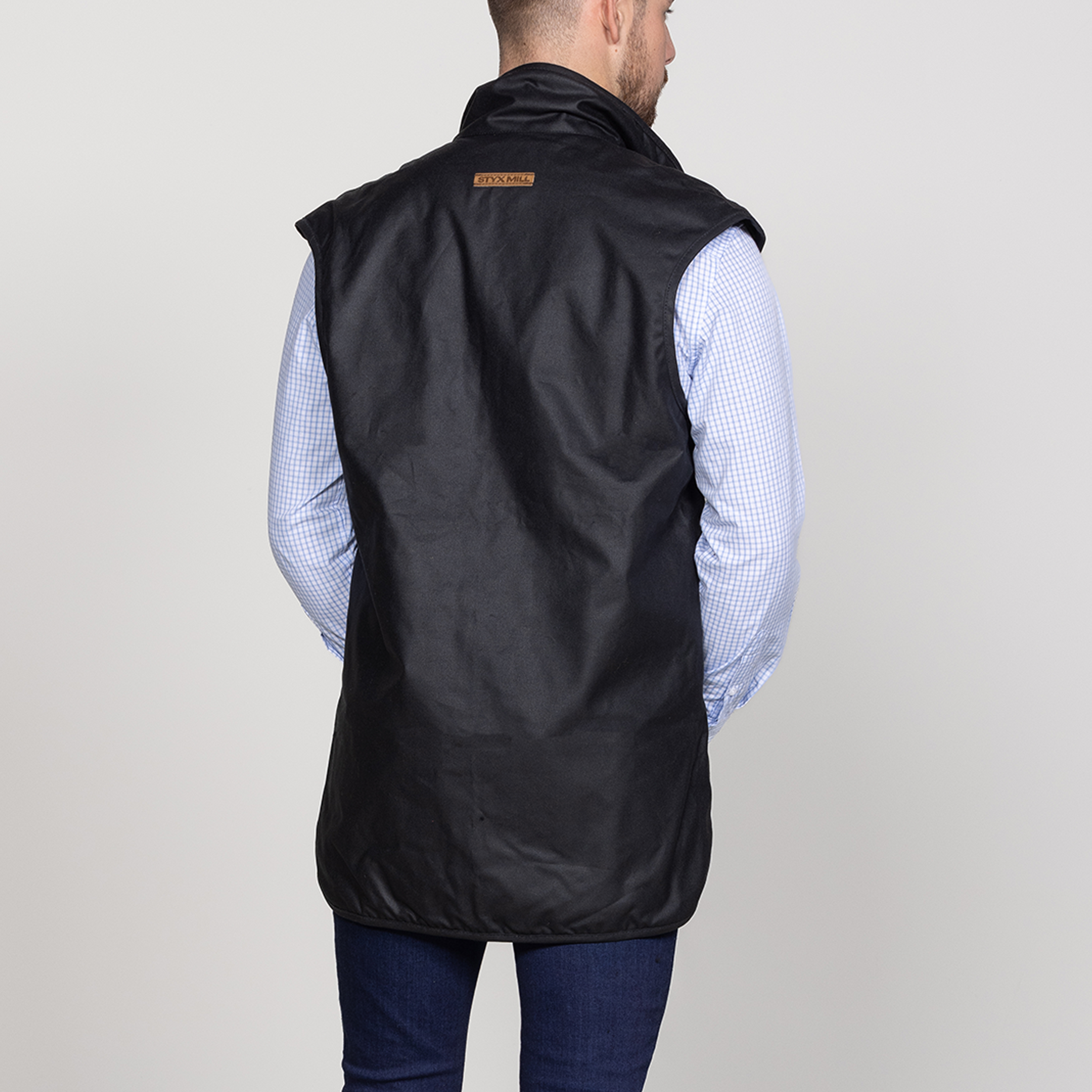 Oilskin Wool Lined Province Vest
