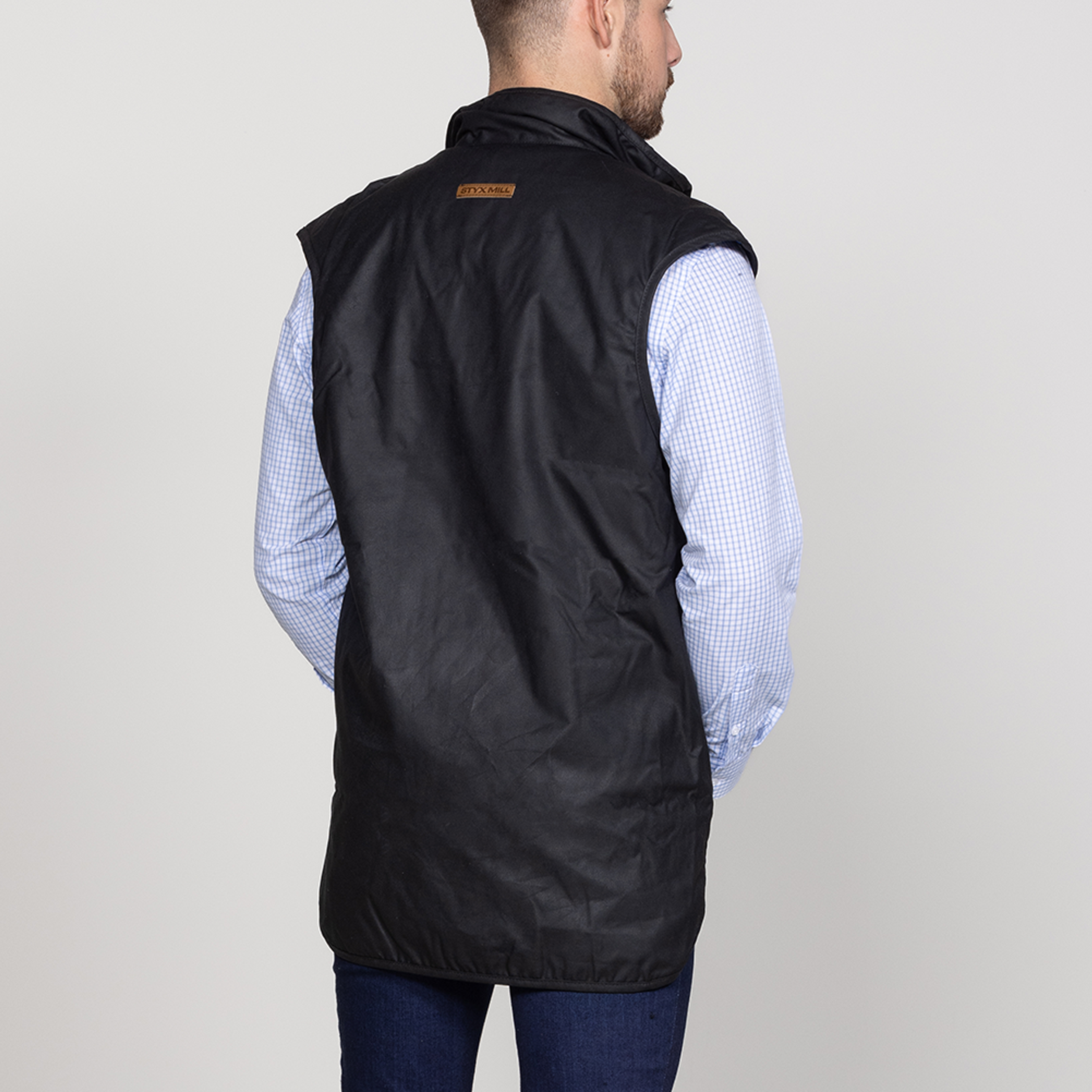 Oilskin Wool Lined Province Vest