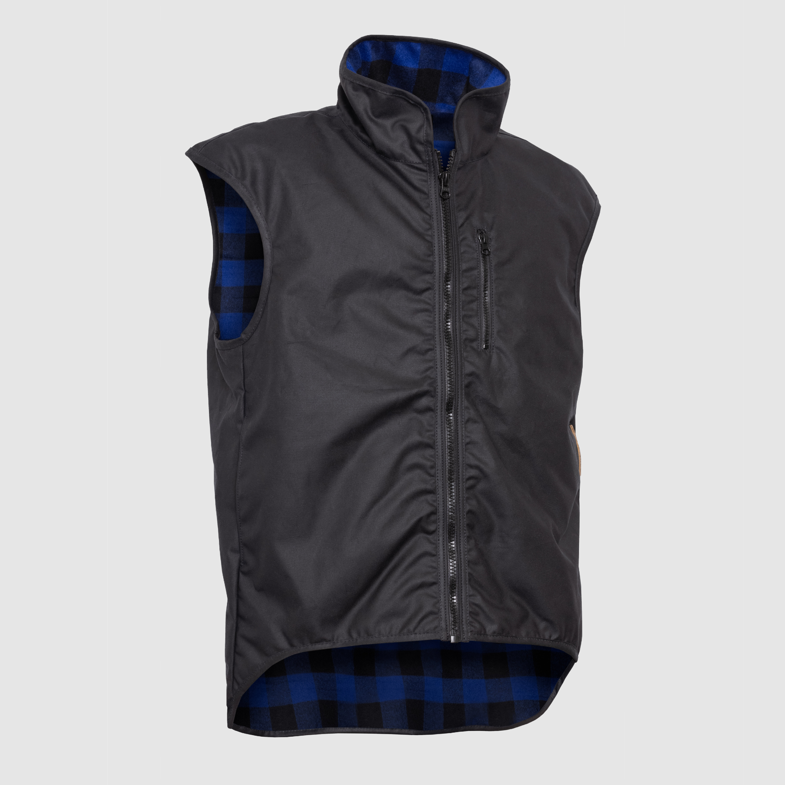 Oilskin Wool Lined Province Vest