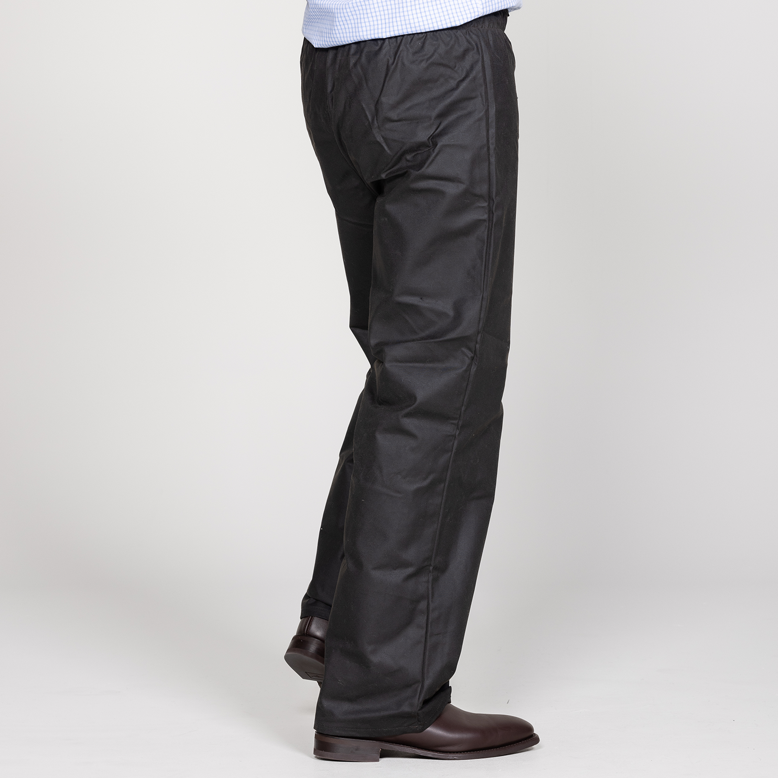 Oilskin Brown Trousers