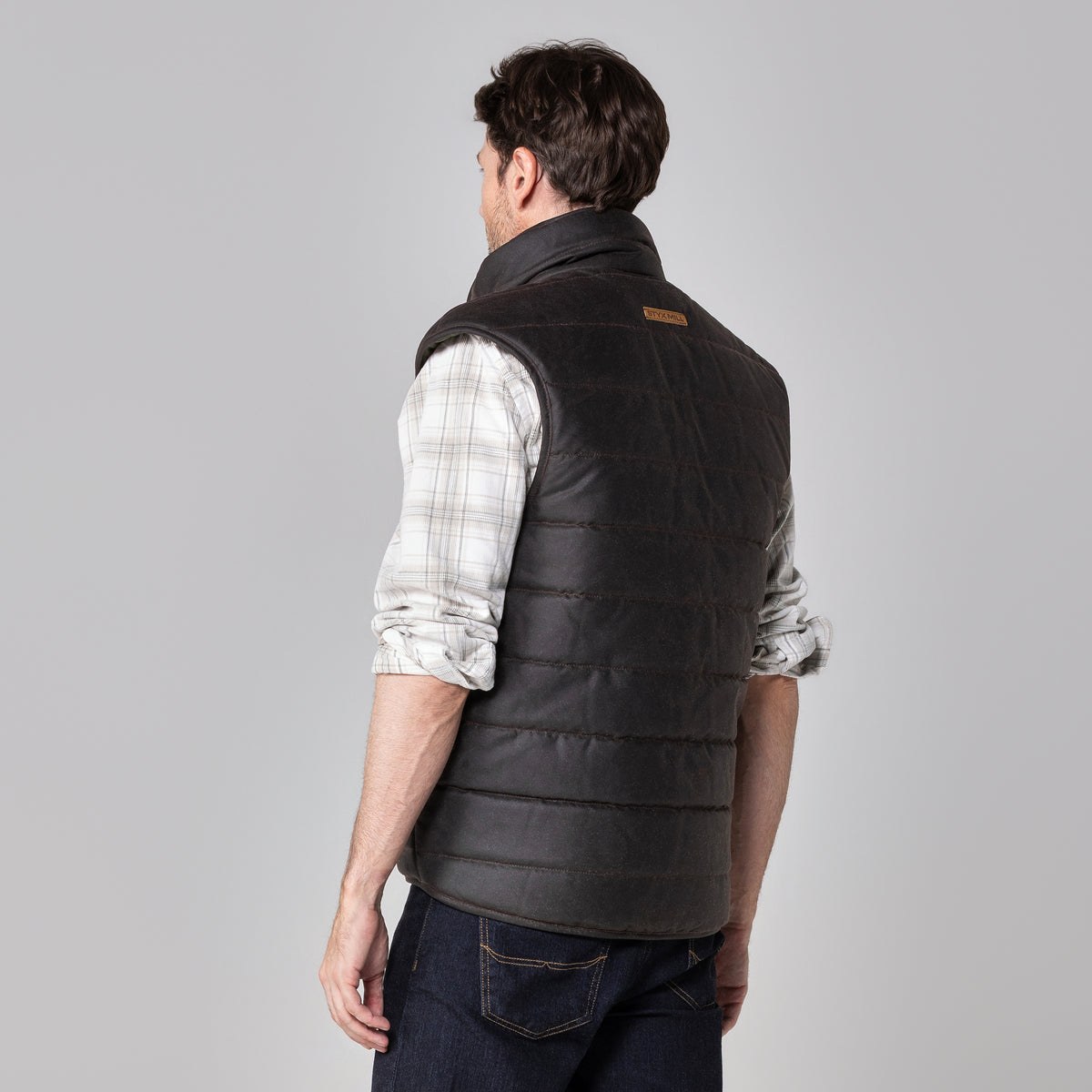 Oilskin Thermal Wool Loft Puffer Vest