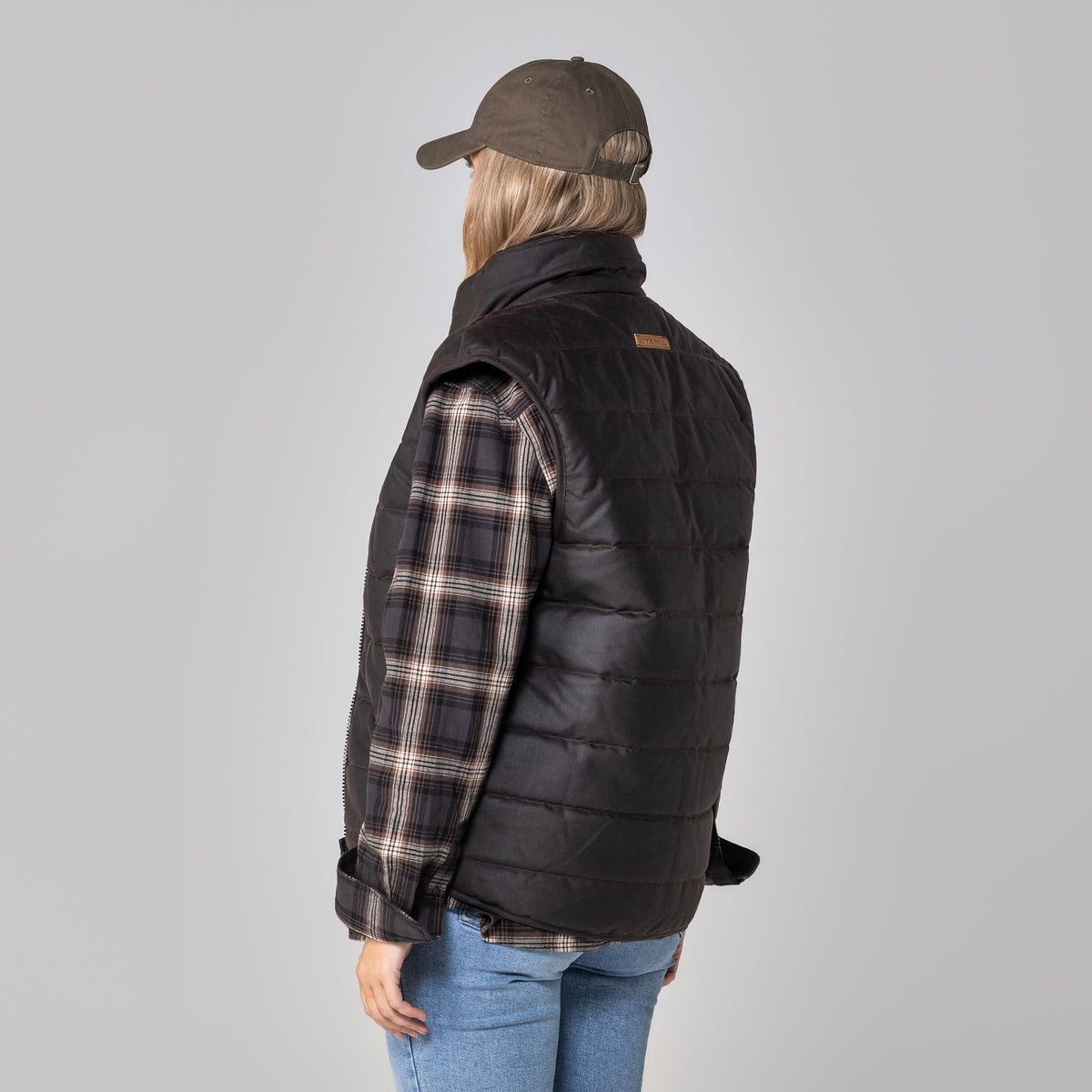 Oilskin Thermal Wool Loft Puffer Vest