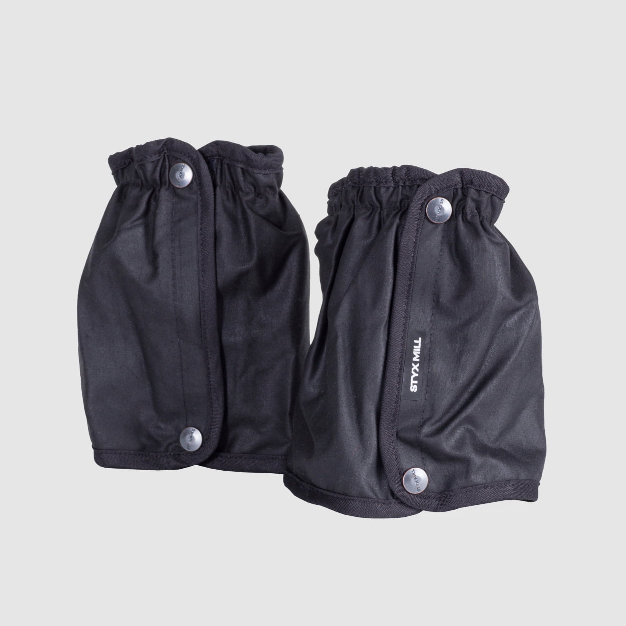 Oilskin Black Domed Gaiters/Putties