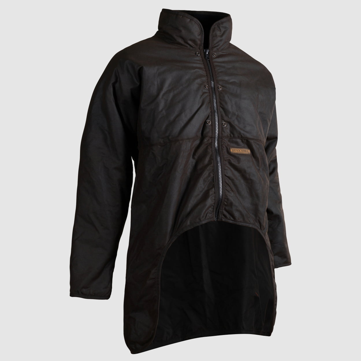 Oilskin Long Sleeve Zip Cape