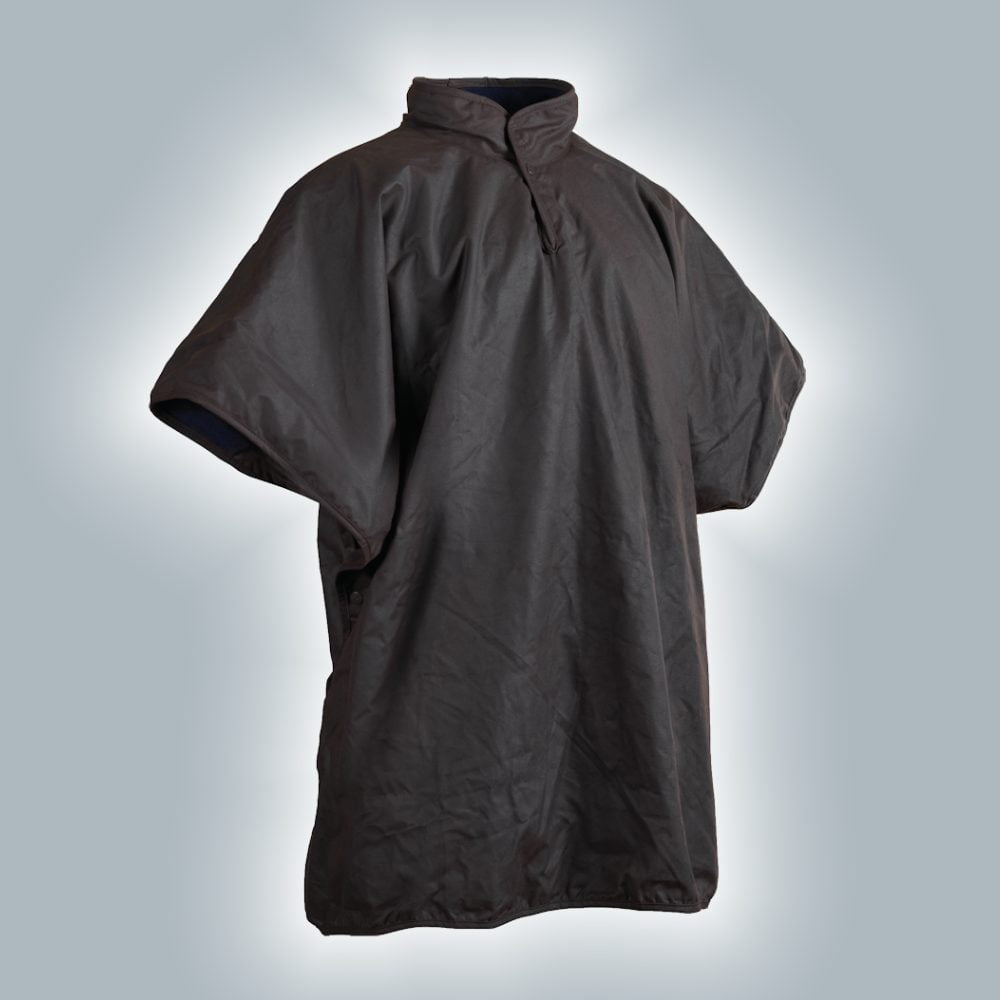 OILSKIN WAX LINED PONCHO Styx Mill