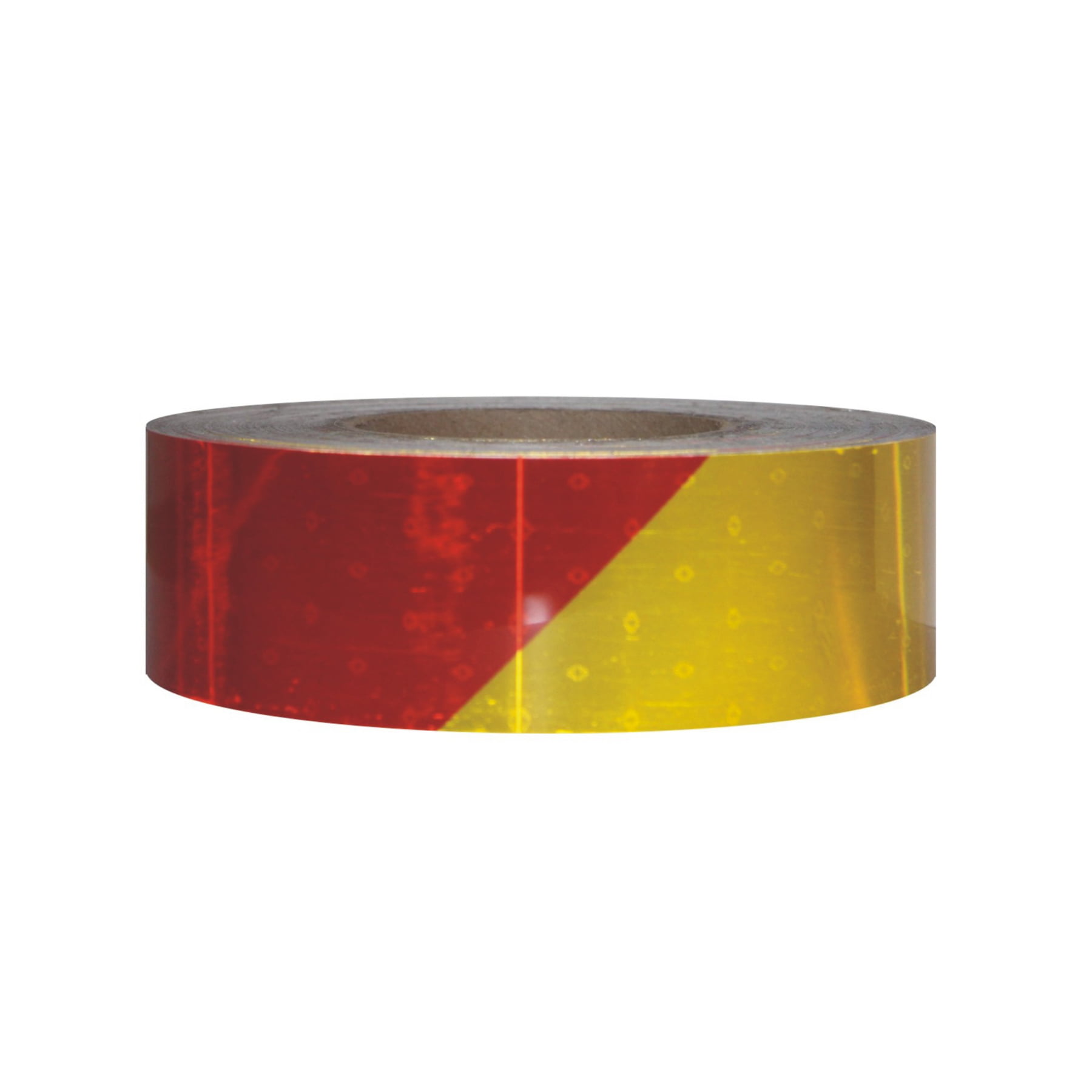 ADHESIVE REFLEXITE CONSPIC TAPE RED GOLD ANGLE - Styx Mill