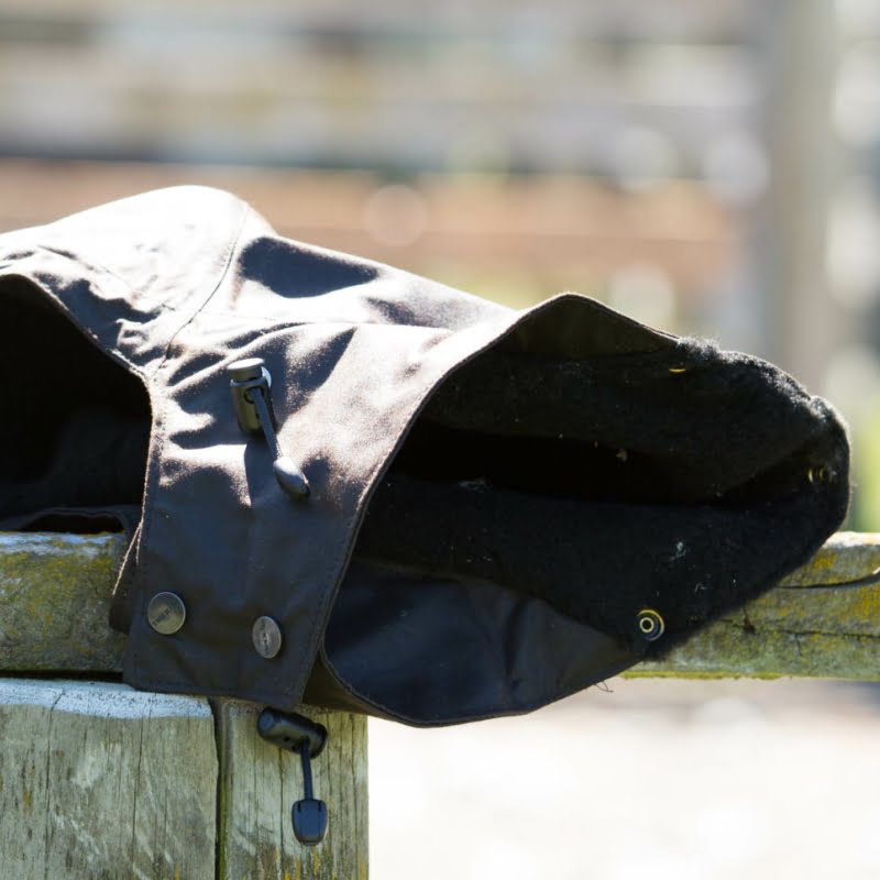 OILSKIN WAX HOOD Styx Mill