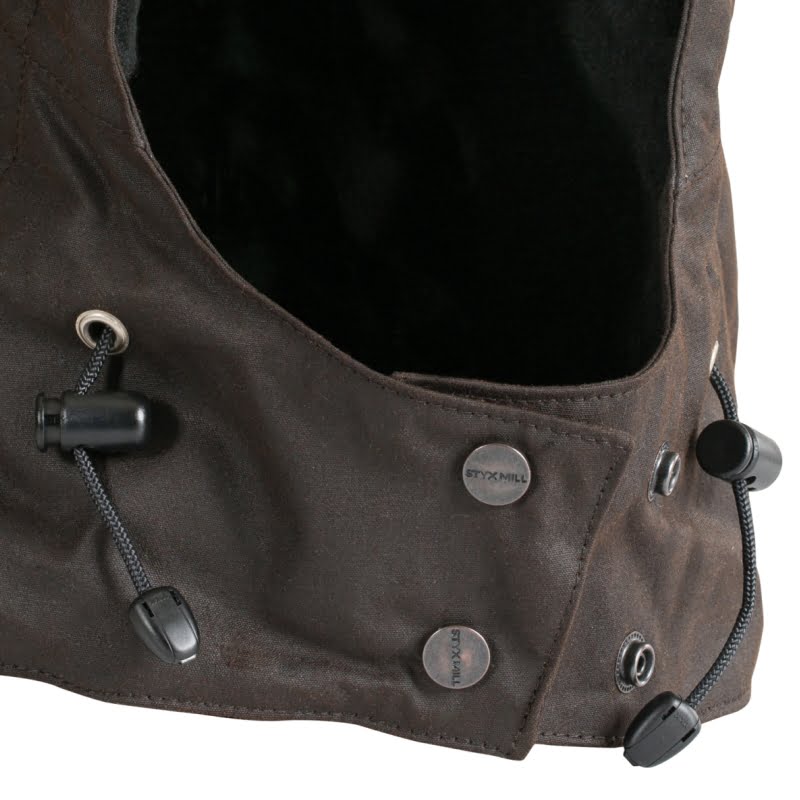 OILSKIN WAX HOOD - Styx Mill